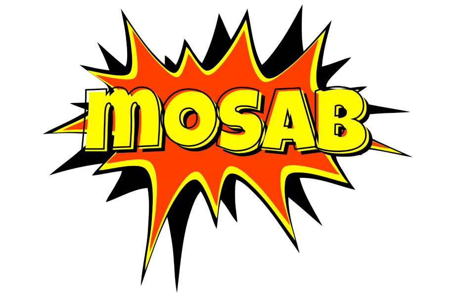 Mosab bazinga logo