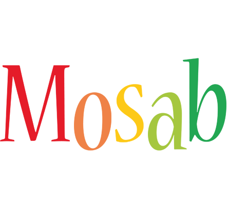 Mosab birthday logo