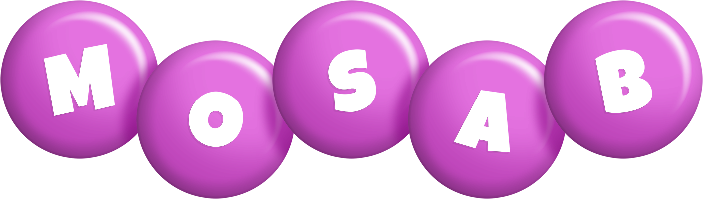Mosab candy-purple logo