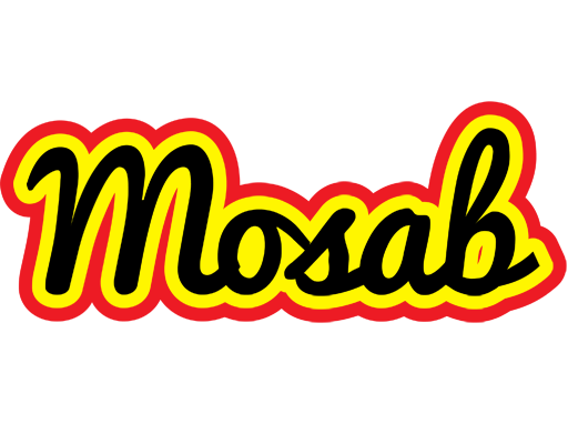 Mosab flaming logo