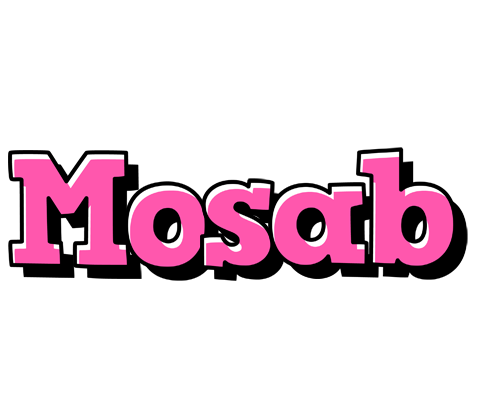 Mosab girlish logo
