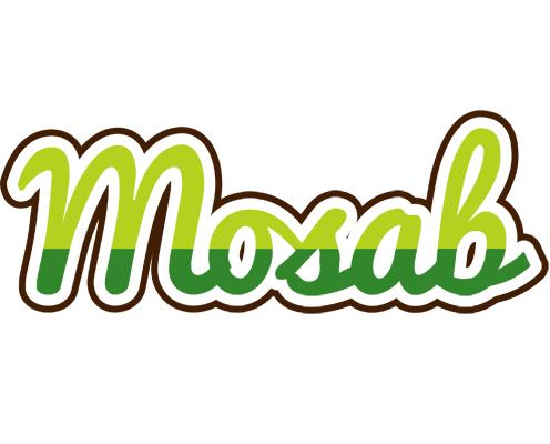 Mosab golfing logo