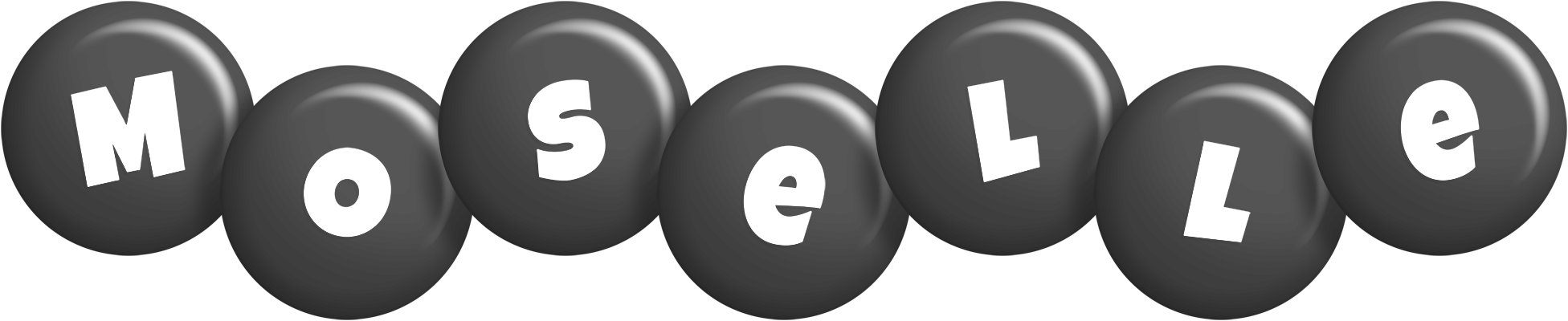 Moselle candy-black logo