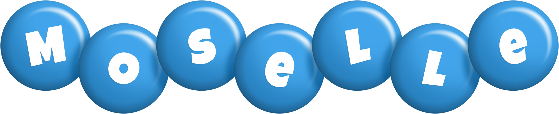 Moselle candy-blue logo