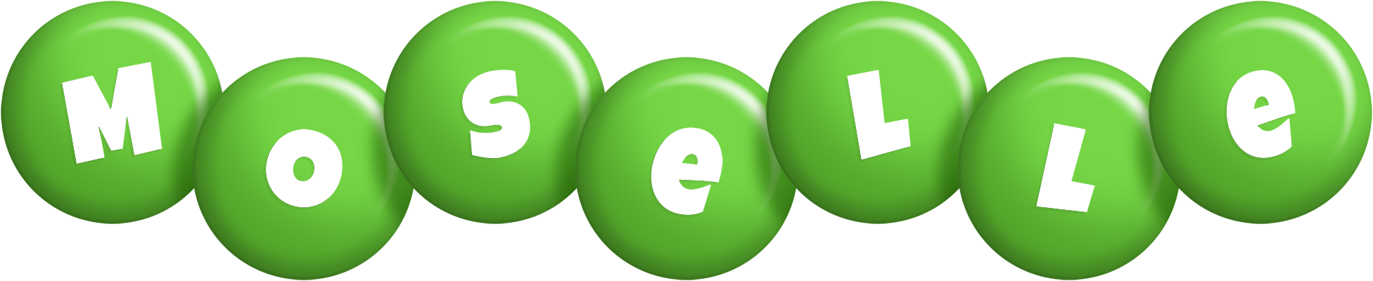 Moselle candy-green logo