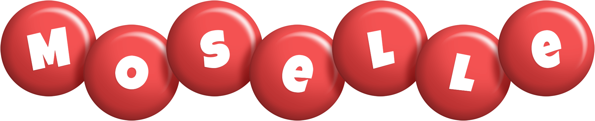 Moselle candy-red logo