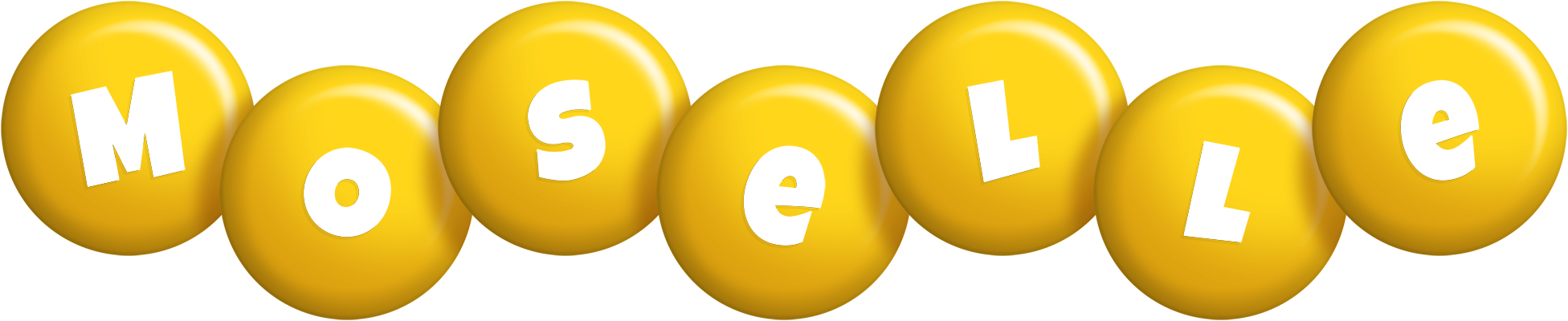 Moselle candy-yellow logo