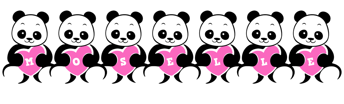 Moselle love-panda logo