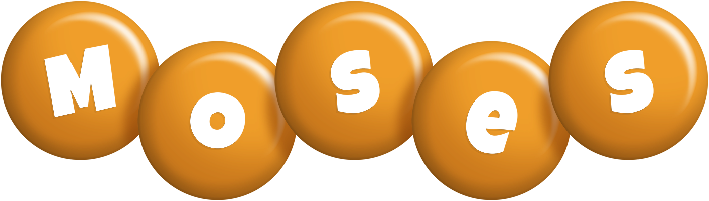 Moses candy-orange logo