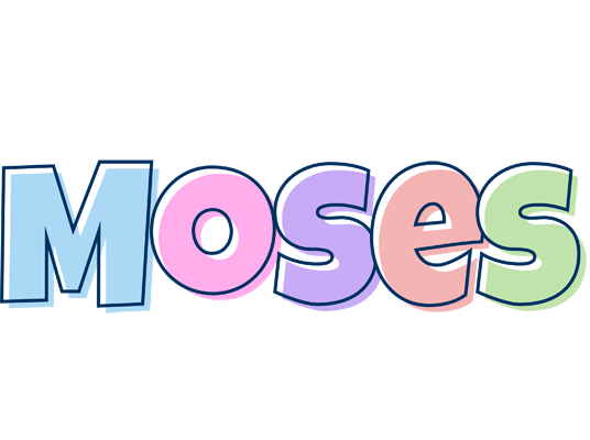 Moses pastel logo