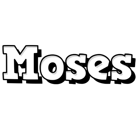 Moses snowing logo