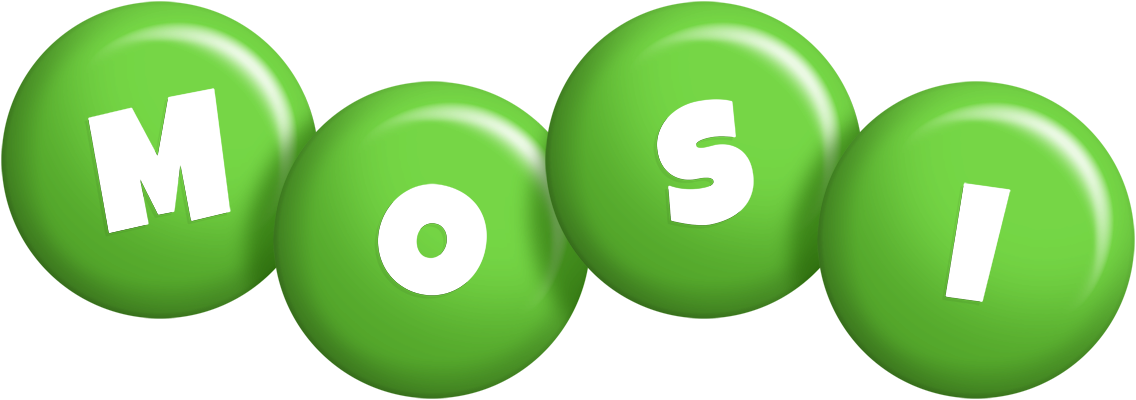 Mosi candy-green logo