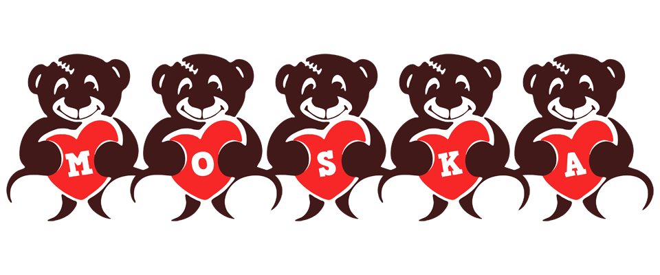 Moska bear logo