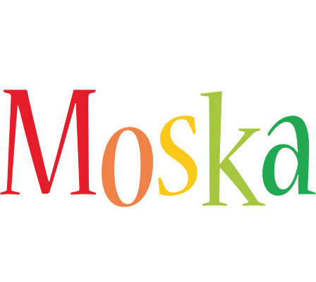 Moska birthday logo