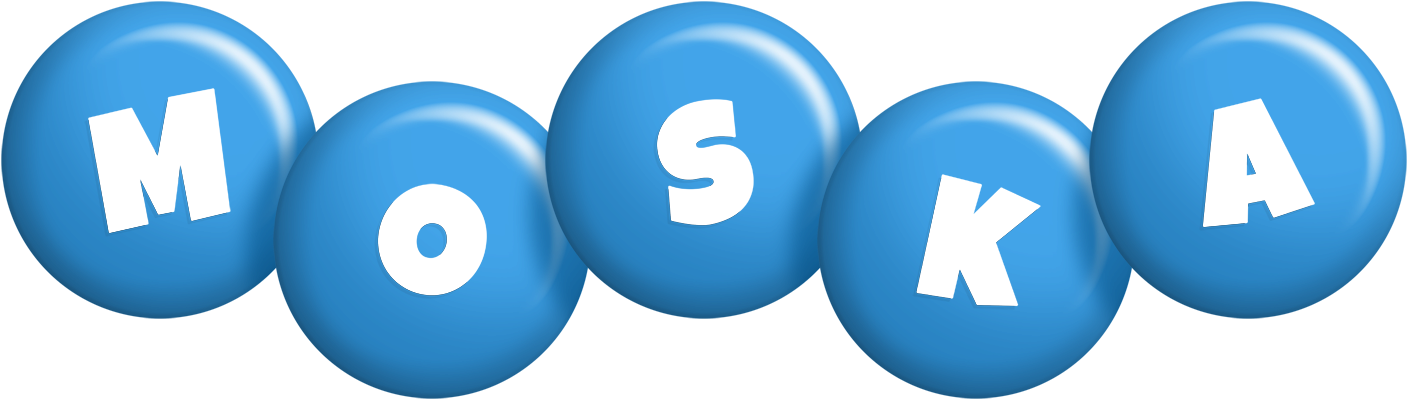 Moska candy-blue logo
