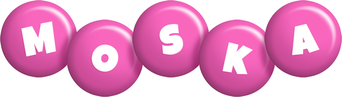 Moska candy-pink logo