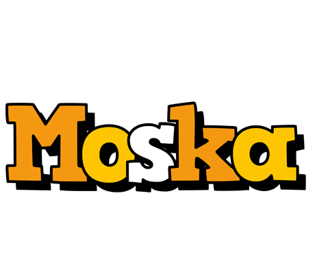 Moska cartoon logo