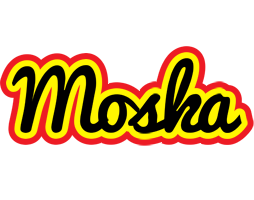 Moska flaming logo