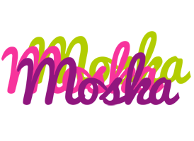 Moska flowers logo