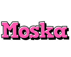 Moska girlish logo