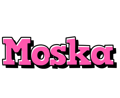 Moska girlish logo