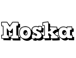 Moska snowing logo