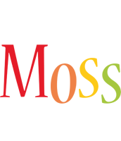 Moss birthday logo