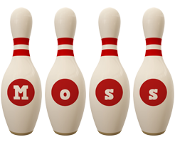 Moss bowling-pin logo