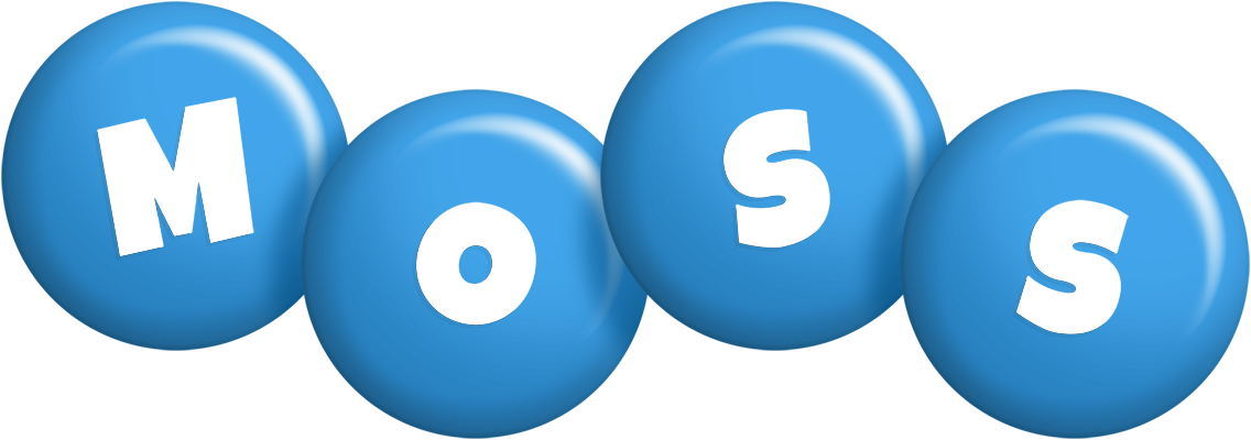 Moss candy-blue logo