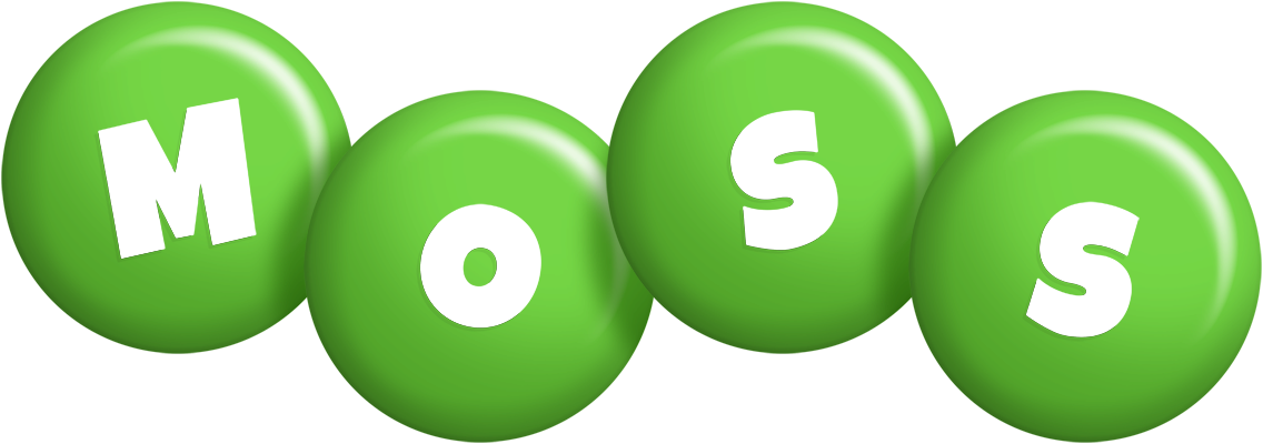 Moss candy-green logo