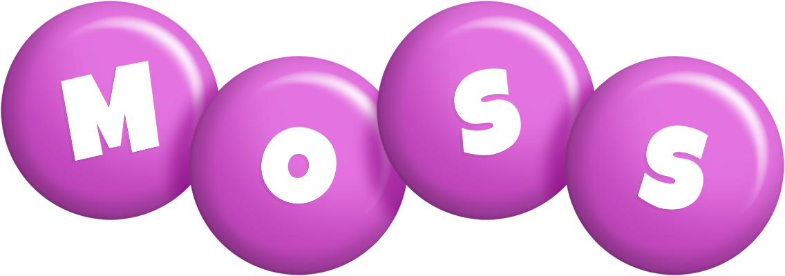 Moss candy-purple logo