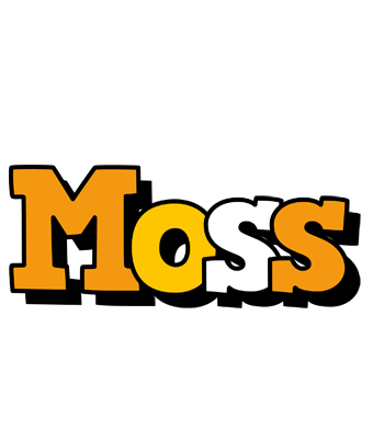 Moss cartoon logo