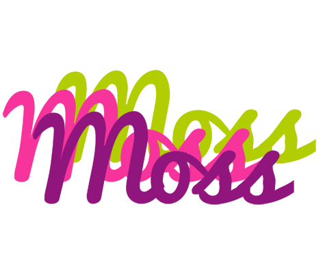 Moss flowers logo
