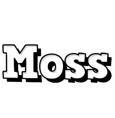 Moss snowing logo