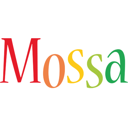Mossa birthday logo