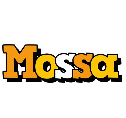 Mossa cartoon logo