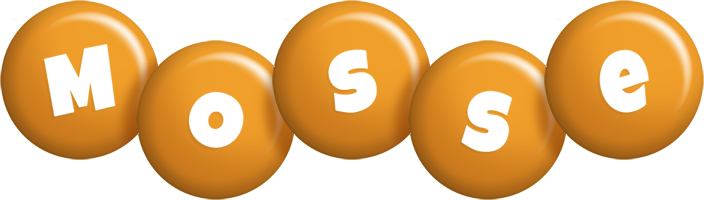 Mosse candy-orange logo