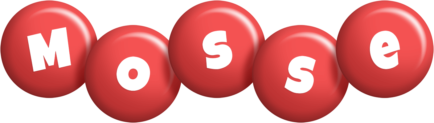 Mosse candy-red logo