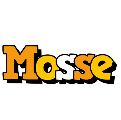 Mosse cartoon logo