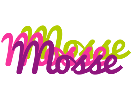 Mosse flowers logo