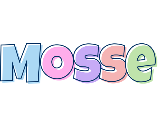Mosse pastel logo