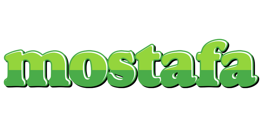 Mostafa apple logo