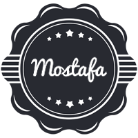 Mostafa badge logo