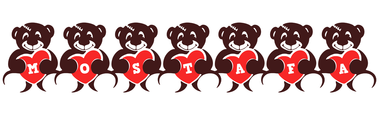 Mostafa bear logo