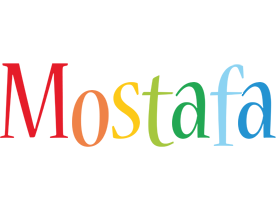 Mostafa birthday logo