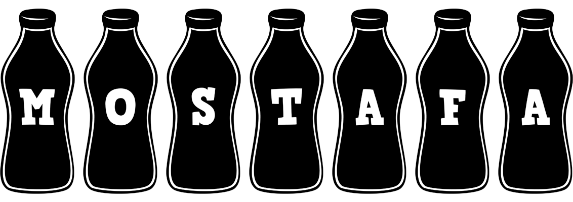 Mostafa bottle logo