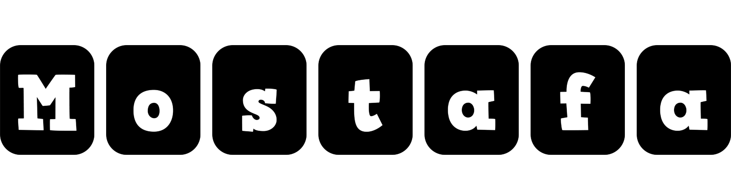 Mostafa box logo