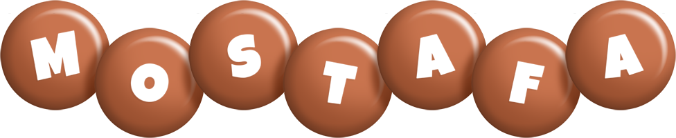 Mostafa candy-brown logo