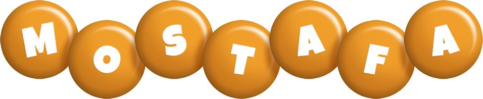 Mostafa candy-orange logo