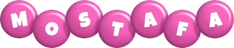 Mostafa candy-pink logo